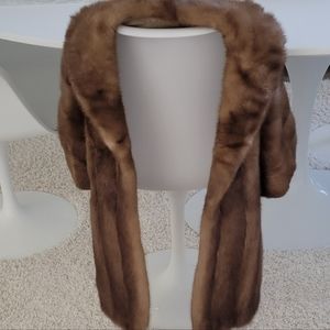 Vintage mink cape